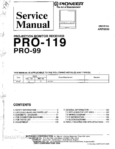 Pioneer PRO-99