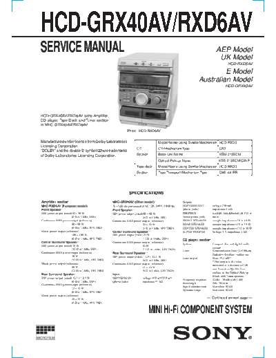 HCD-GRX40AV_RXD6AV