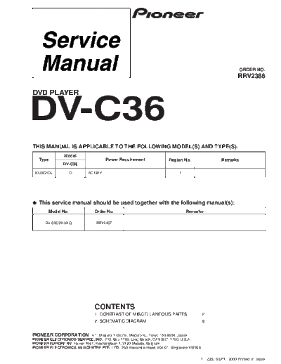 hfe_pioneer_dv-c36_service_rrv2386_en
