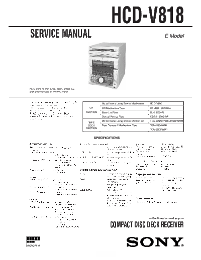 HCD-V818