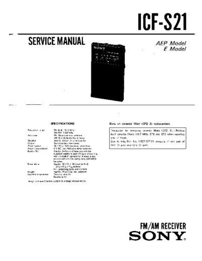 sony_icf-s21_service_manual
