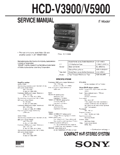 HCD-V3900_5900