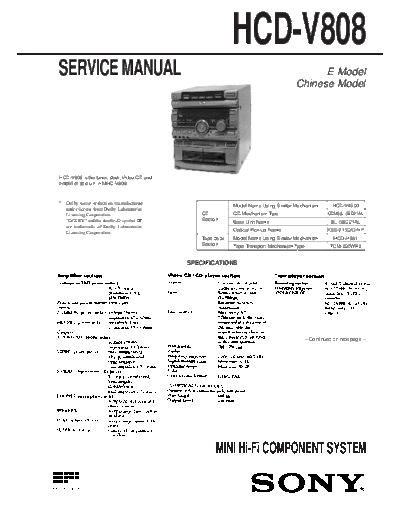 hcd-v808