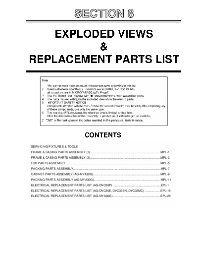 4399 - vues éclatées et liste de pièces détachées (section 8)