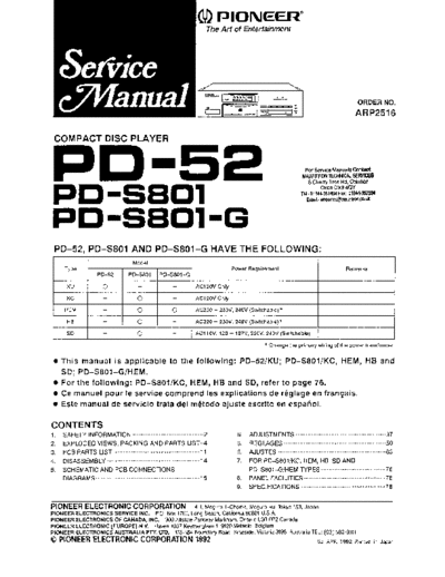 pioneer_pd-52_pd-s801_compact_disc_player
