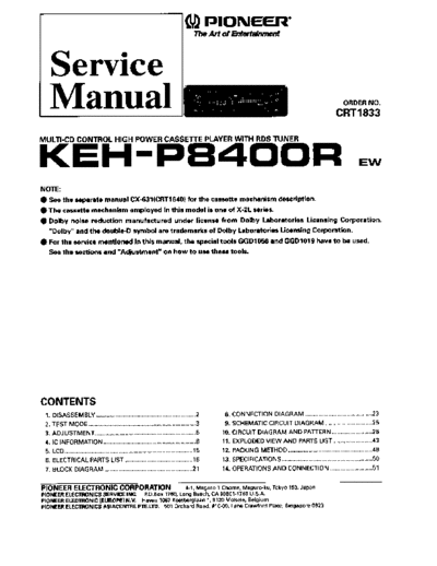 hfe_pioneer_keh-p8400r_service
