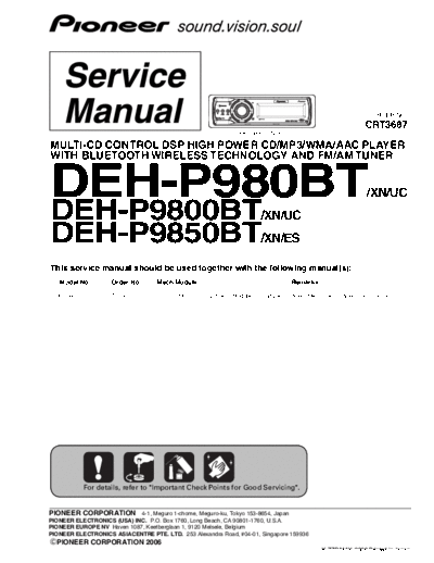 Pioneer DEH-P980BT_P9800BT_P9850BT (CRT3687)