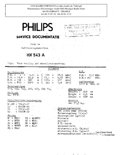 hx 543 a