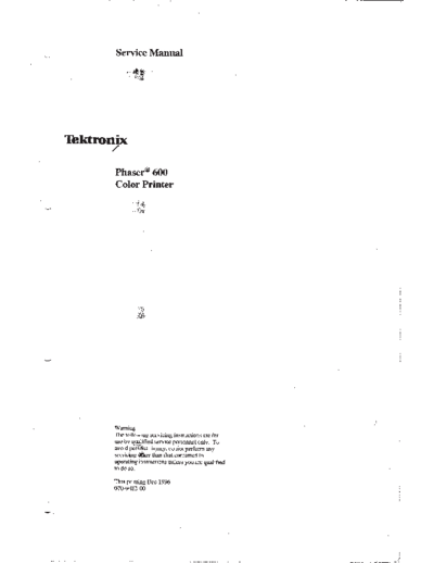 Tektronix Phaser 600