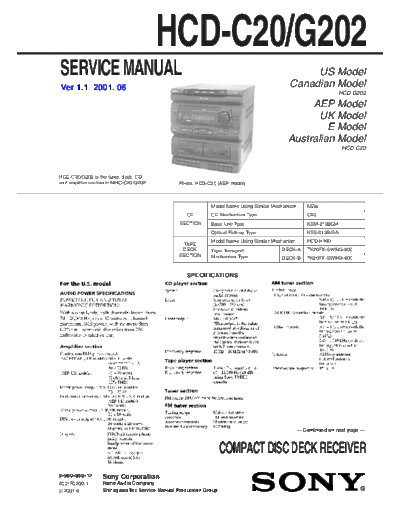 SONY HCD-C20_G202