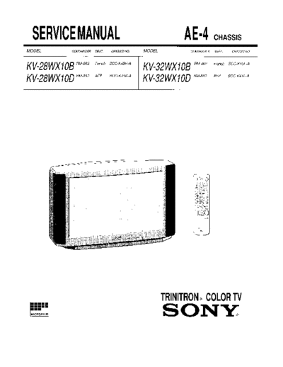sony chassis AE-4-7