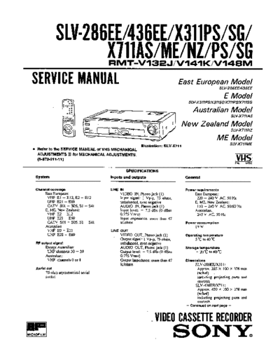 SONY SLV-436