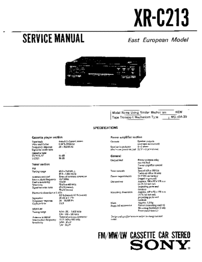 Sony_autorádio_995978512  XR-C213 sm