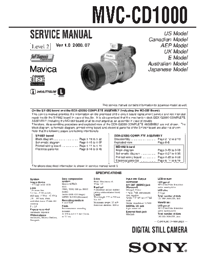 MVC-CD1000 Level 2
