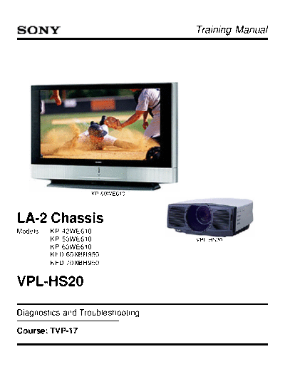 SONY_LA-2_VPL-HS20_training