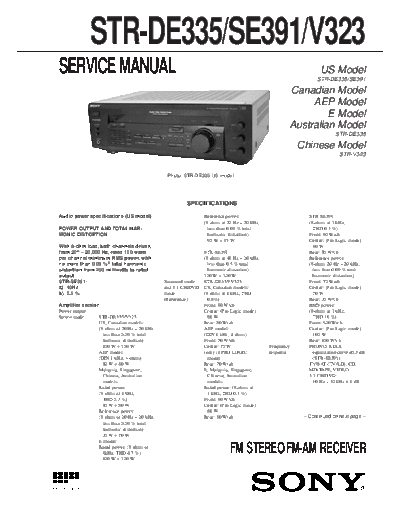 Sony STR-DE335_SE391_V323