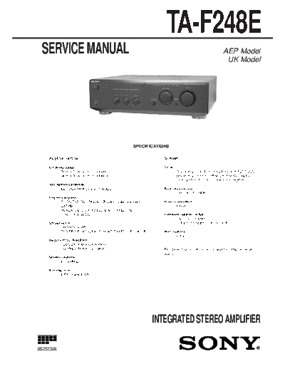 Sony TA-F248E