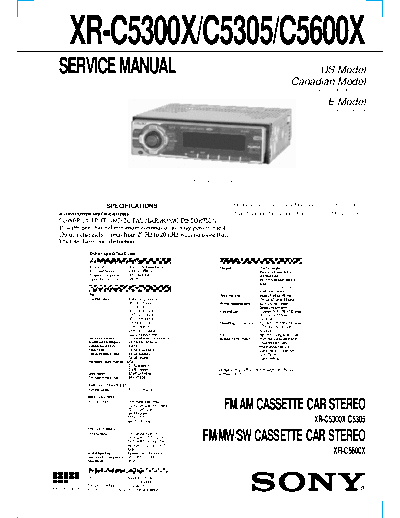 Sony XR-C5300