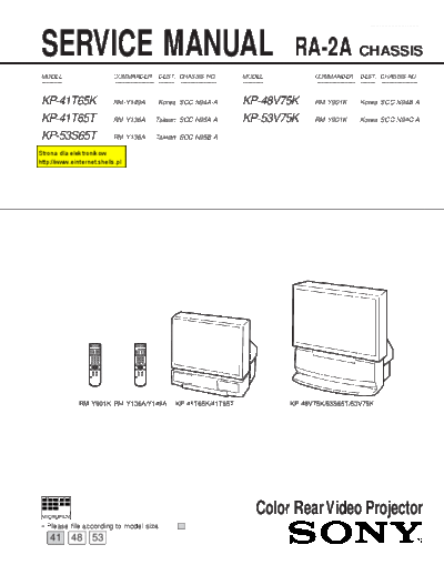 SonyKP-41T65