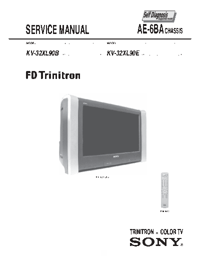 SONY KV-32XL90E