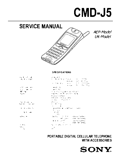 Sony CMD-J5