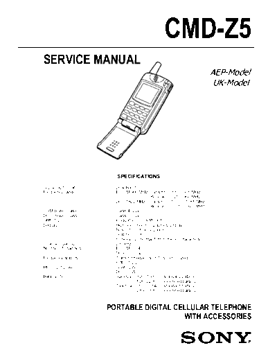 Sony CMD-Z5 