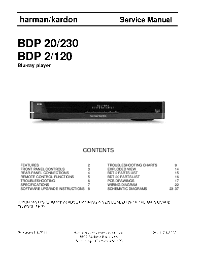 BDP-20 & 230 & 2 & 120 Rev 1