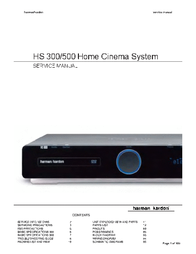 HS-300 & 500