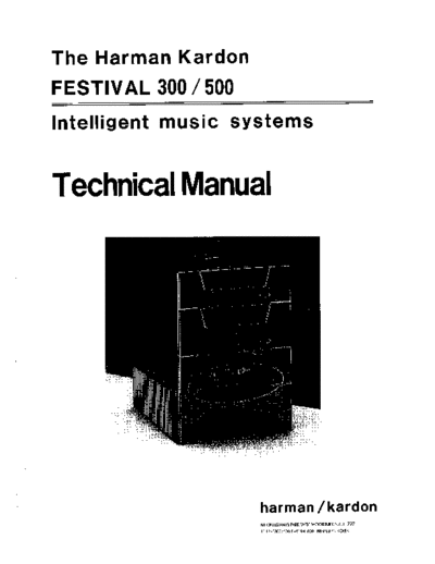Festival-300 & 500