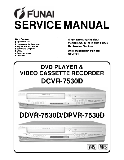 DCVR-7530D & DDVR-7530D & DPVR-7530D