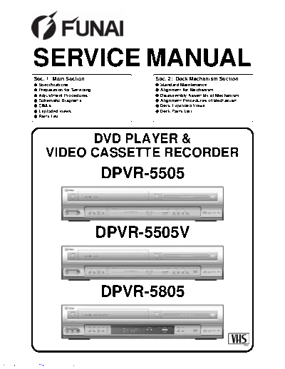 DPVR-5505 & 5505V & 5805