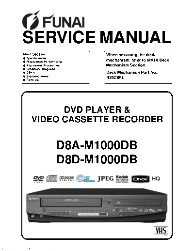 D8A-M1000DB & D8D-M1000DB