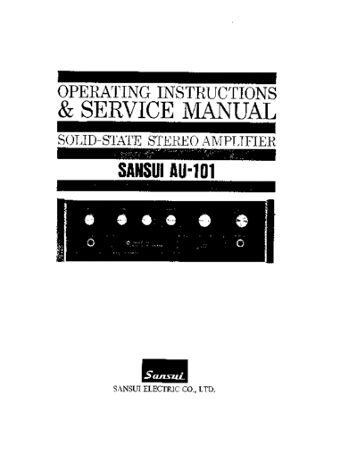 Sansui AU-101
