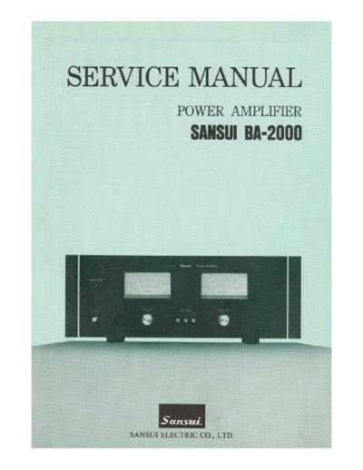 Sansui BA-2000