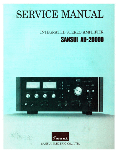 Sansui AU-20000