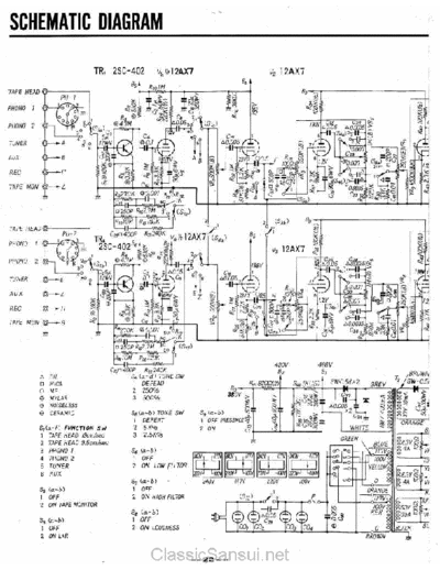 Sansui-AU111-int-sch