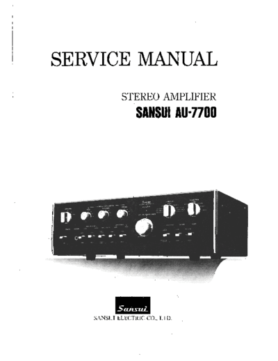 Sansui AU-7700