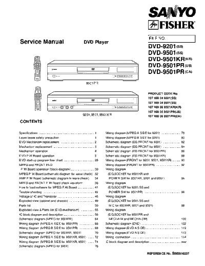 DVD-9201 & 9501
