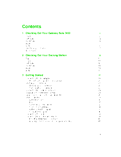 SOLO 3450 USER MANUAL