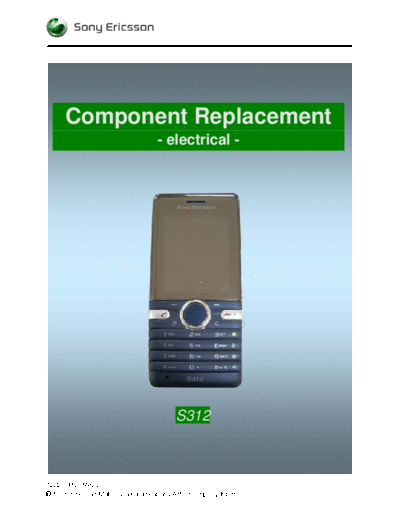 SONY ERICSSON S312 1