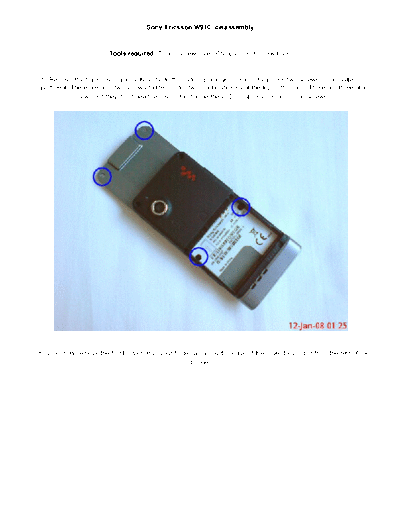 SONY ERICSSON W910 2