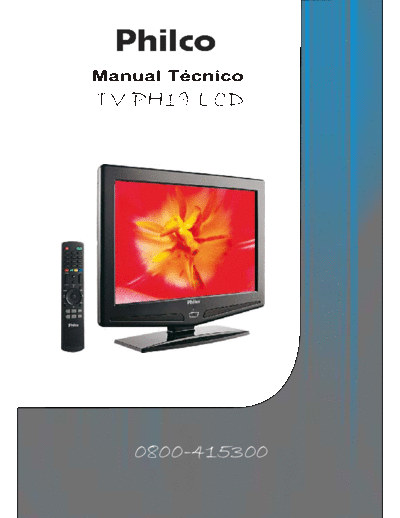 MANUAL+DE+SERVIÃ‡O+T+V+PH19+LCD++PHILCO
