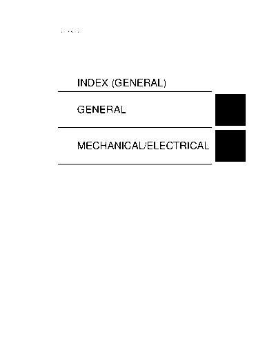 Index (General)