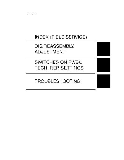 Index (Field service)