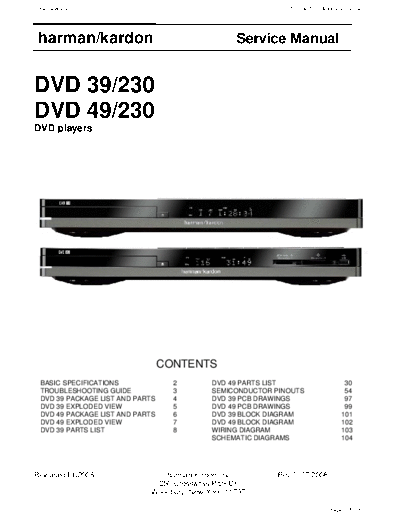 DVD-39 & 230 & 49 & 230 Rev 0