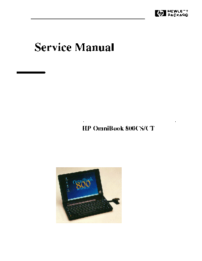 HP OmniBook 800CSCT