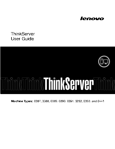 thinkserver user guide