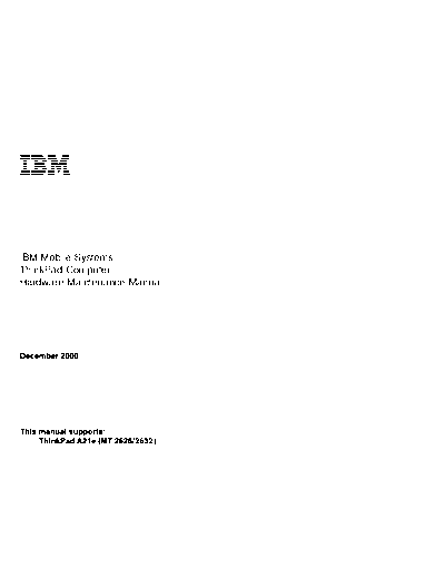 THINKPAD A21E (2000)