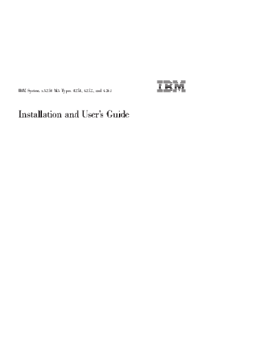 ibm system x3250 m3 types 4251, 4252, and 4261