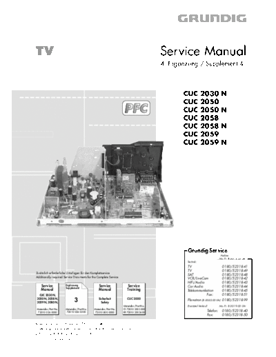CUC-2030N & 2050N & 2058N & 2059N